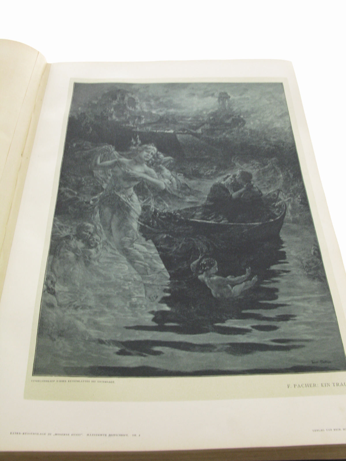 MODERNE KUNST IN MEISTER HOLZSCHNITTEN 12. BAND um 1900 Rich. Bong