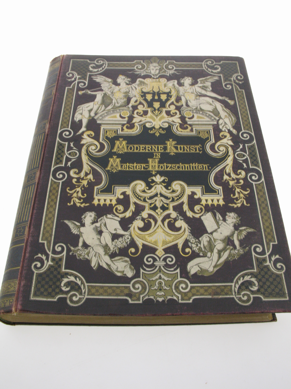 MODERNE KUNST IN MEISTER HOLZSCHNITTEN 12. BAND um 1900 Rich. Bong