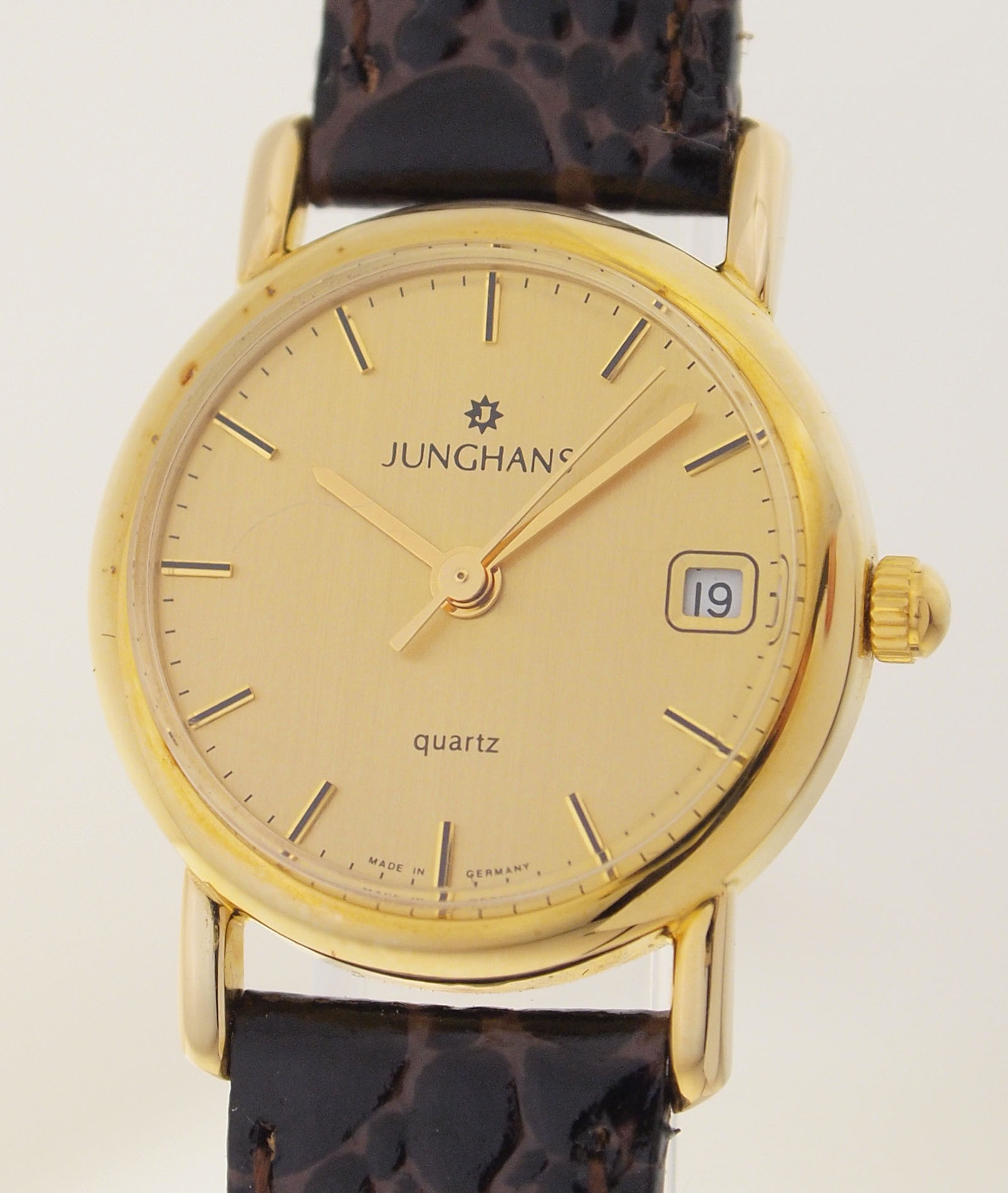 Junghans Uhr Damen Gold Solar Funkuhr Junghans Angebote Uhren