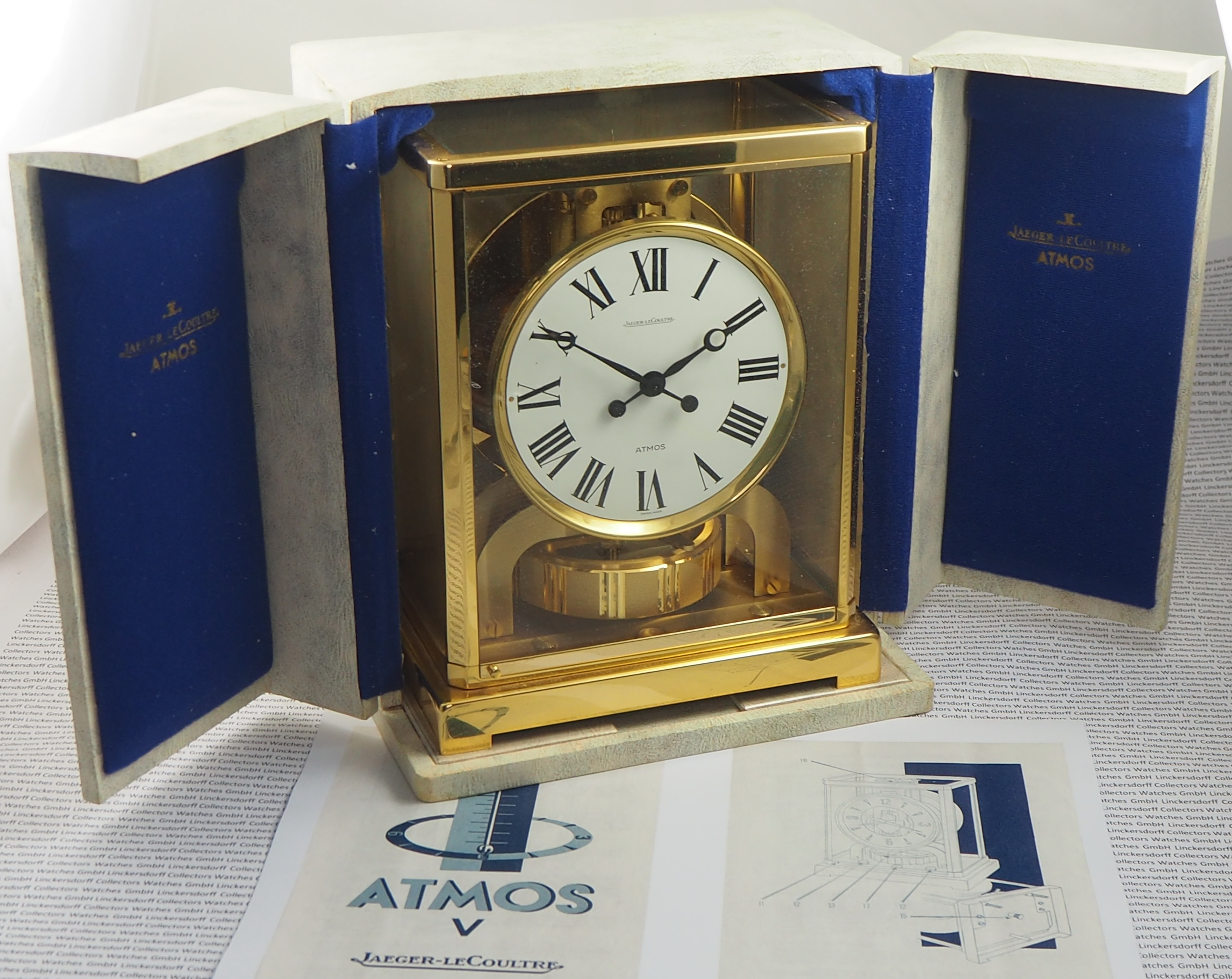 Jaeger-LeCoultre ATMOS／アトモス 機械式置時計（ゴールド） 01.JPG