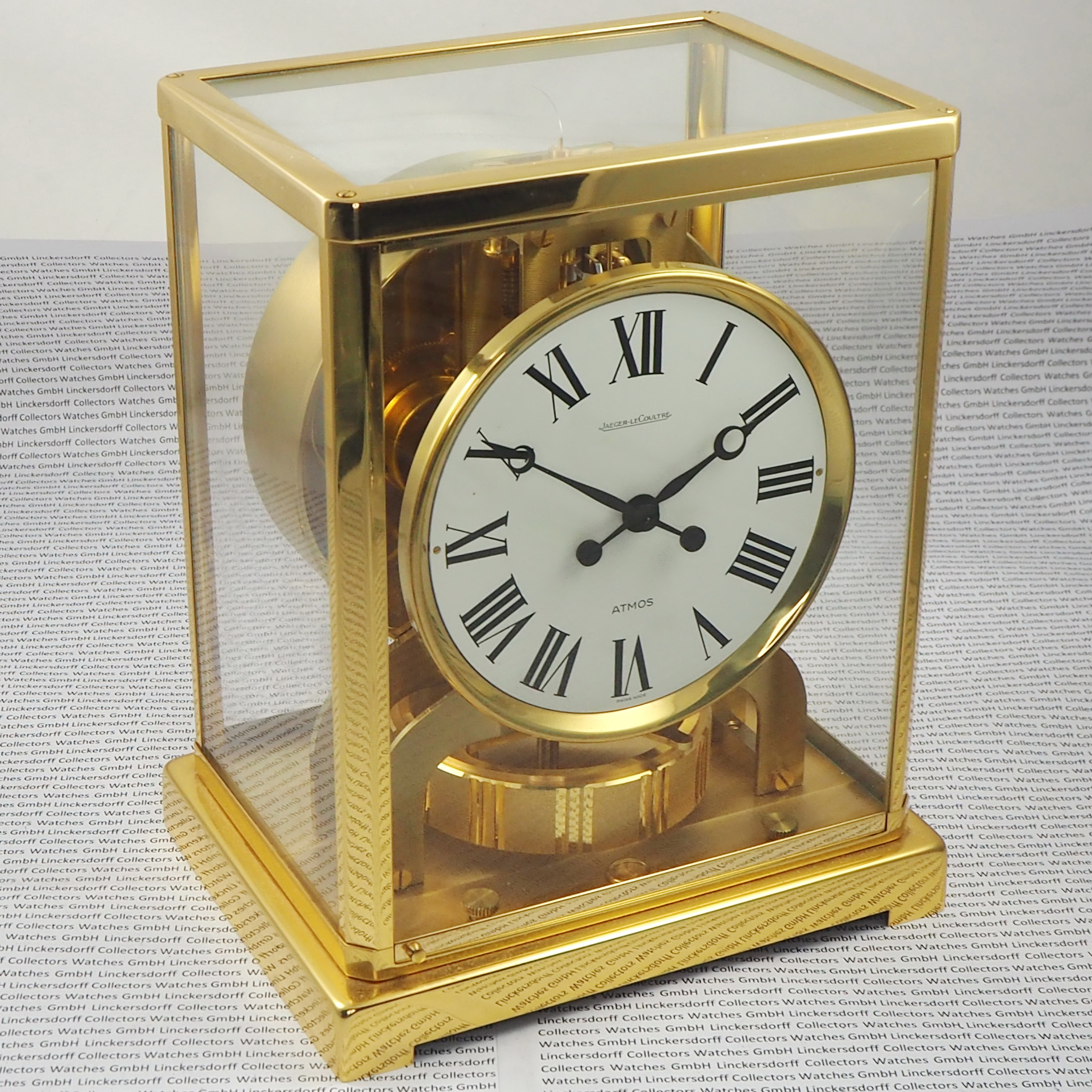 Jaeger-LeCoultre ATMOS／アトモス 機械式置時計（ゴールド） アトモス・クラシック5107202ゴールドプレートの真鍮ミックスウォッチ