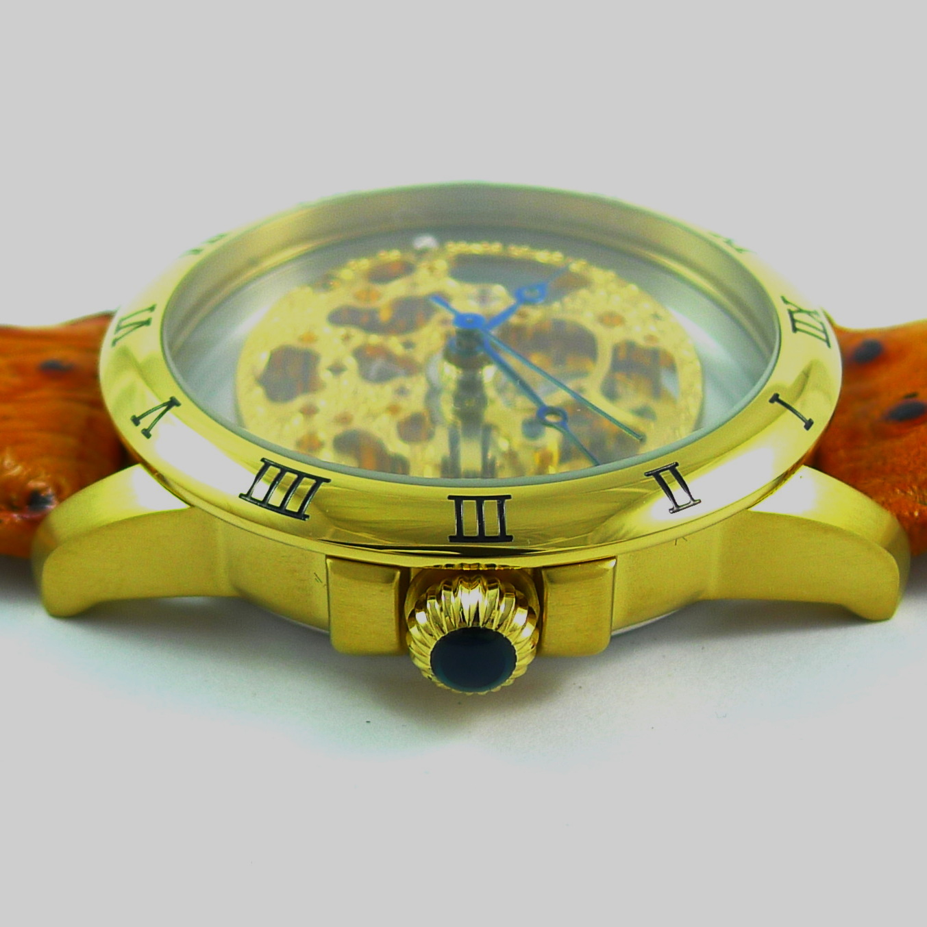 Raoul Braun Herren Armbanduhr RUB 01-0028GL skelettiert